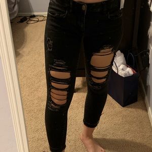 American eagle black jeans